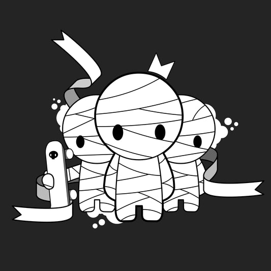Mummies with skateboards print
