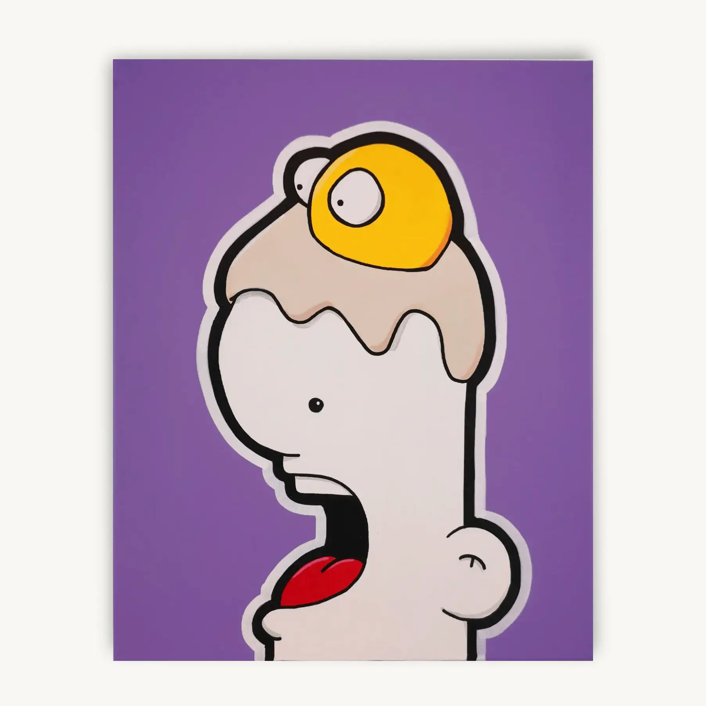 Shouter vs Sunny side up painting