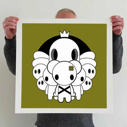 Ran holding a "You and what army" print