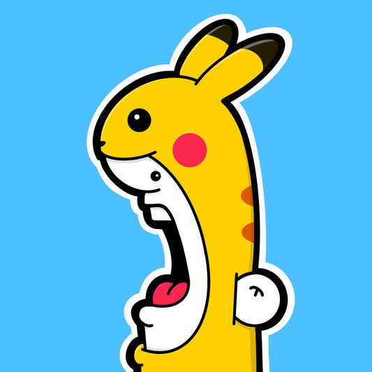 The Shouter in a Pokemon Pikachu costume