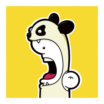 Shouter vs Panda print
