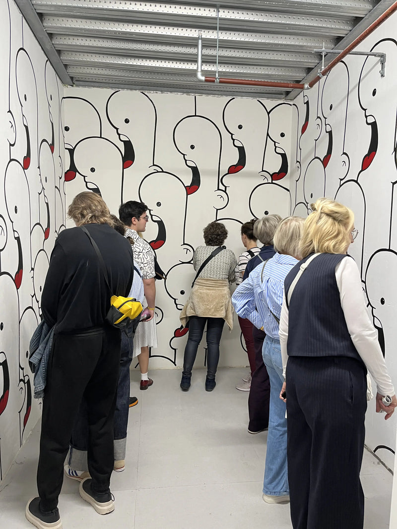 Large Shouter Mural by Ran Kunst at Big Art 2025 in Amsterdam