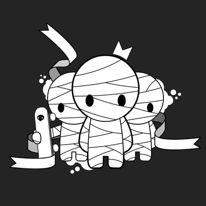 Mummies with skateboards print