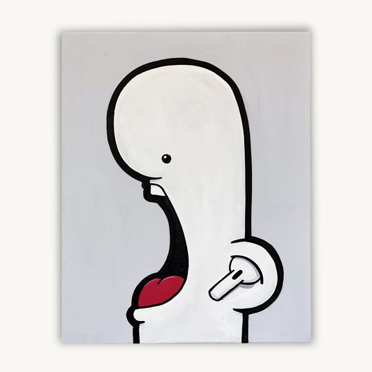 Music sounds better with you painting