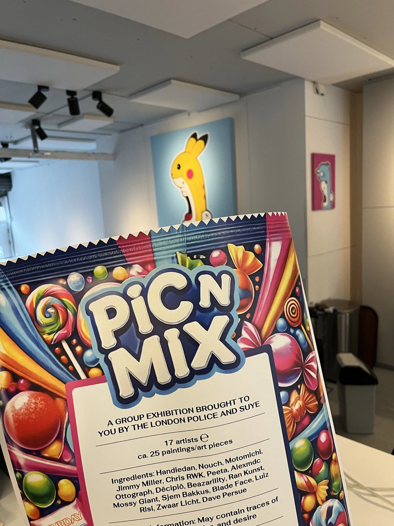 The Pic n Mix art show lineup in Amsterdam featuring Ran Kunst
