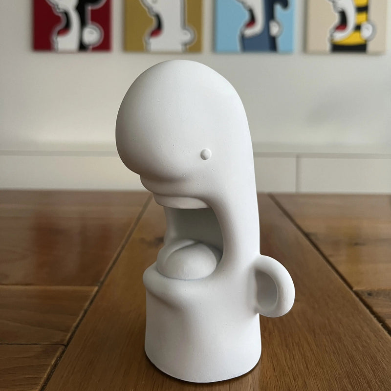 Prototype of the Shouter art sculpture by Ran Kunst