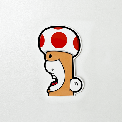 Shouters vs Super Mario sticker pack