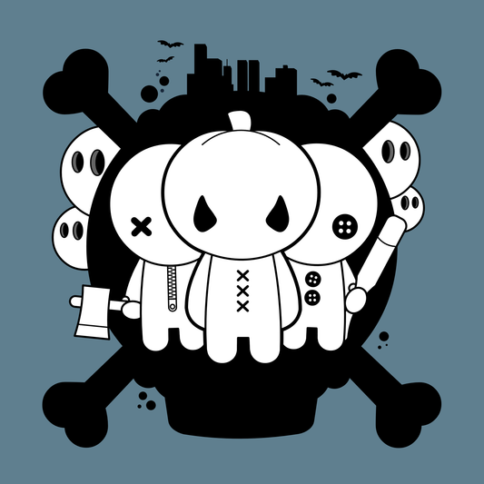 The baddies are coming print